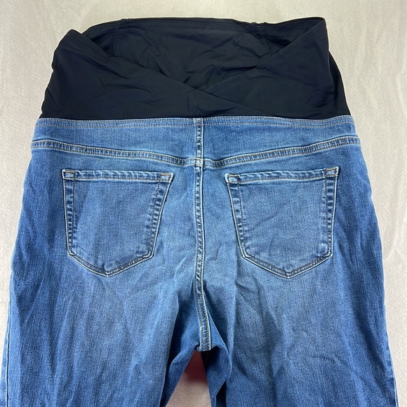 Isabel Maternity Blue Jeans Jegging Skinny Maternity Pregnancy Womens Size 12 31 - Picture 7 of 8